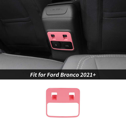 Rear Window Switch Button Panel Frame Decoration For Ford Bronco 2021+ Accessories | CheroCar