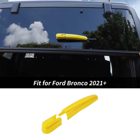 Rear Windshield Window Rain Wiper Cover Trim For Ford Bronco 2021+ Accessories | CheroCar