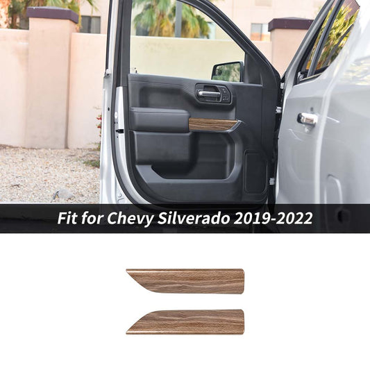 Interior Front Car Door Panel Trim Cover For Chevy Silverado/GMC Sierra 2019-2022 Accessories | CheroCar