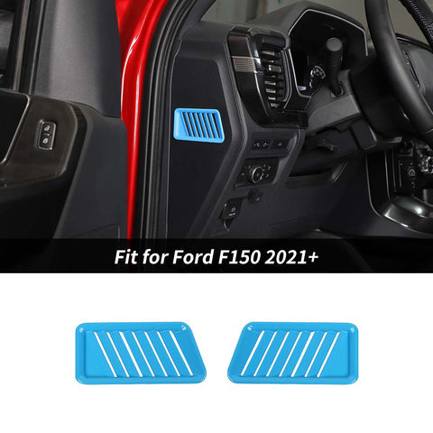 Center Console Side Air Vent Outlet Cover Trim For Ford F150 2021+ Accessories | CheroCar