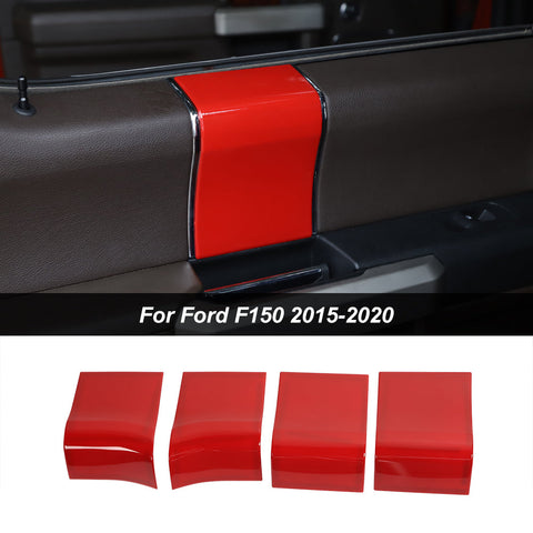 Interior Trim Full Set Available Separately Red For Ford F150 2015-2020 Accessories | CheroCar