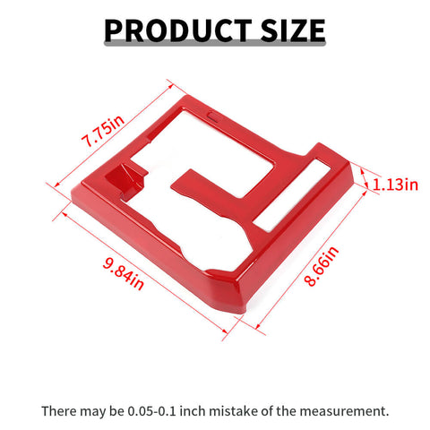 For 2024+ 4Runner Gear Shift Box Panel Frame Cover Trim