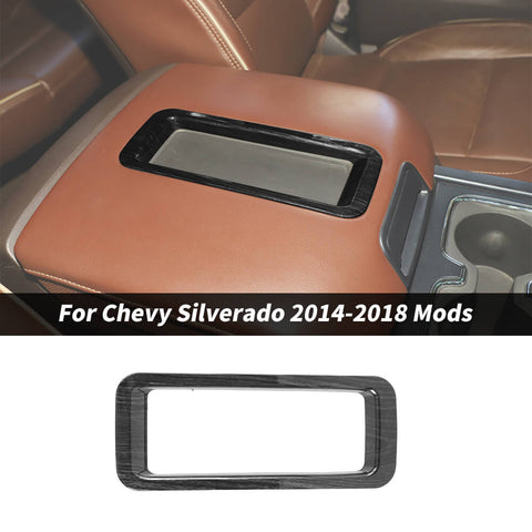 For 2014-2018 Chevy Silverado 1500/GMC Sierra/Suburban Armrest Box Storage Box Cover Trim