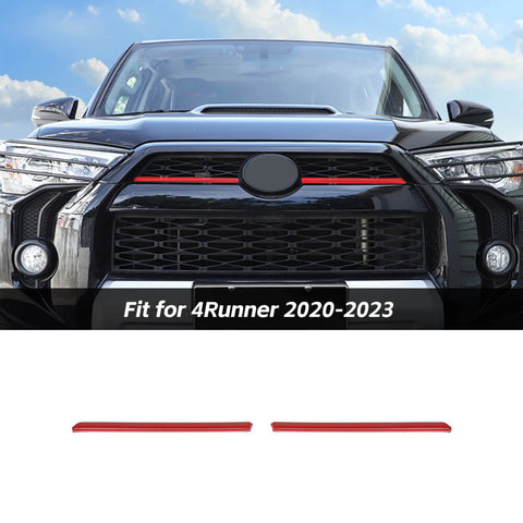 For 2020-2023 Toyota 4Runner Front Middle Grille Center Grille Inserts Cover Trim