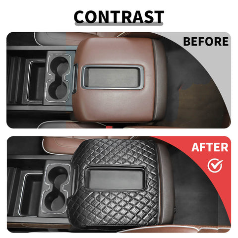 For 2014-2017 Chevy Silverado/GMC Sierra/Suburban/GMC YUKON/Tahoe Console Armrest Box Storage Protector Cover