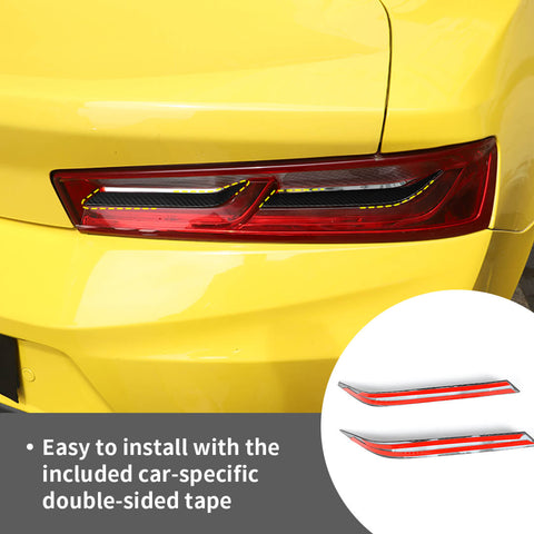 For 2016+ Chevy Camaro Rear Taillight Lamp Trim Cover Sticker