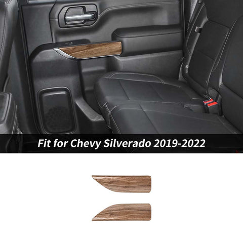 For 2019-2022 Chevy Silverado/GMC Sierra Interior Rear Car Door Panel Trim Cover