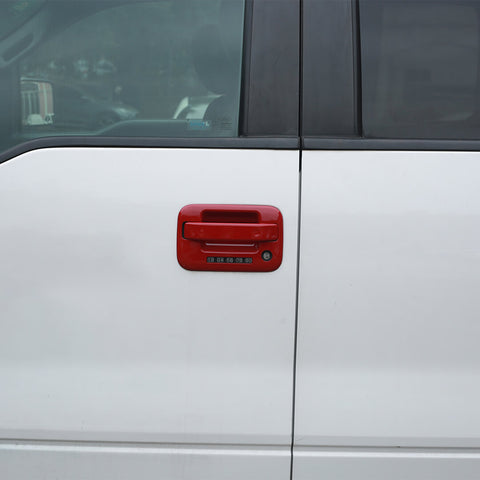 For 2009-2014 Ford F150 Raptor Exterior Outer Door Handle Bowl Cover Trim