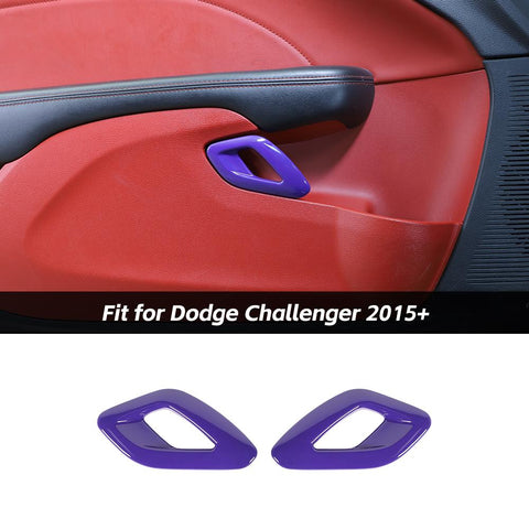 Interior Door Handle Cover Trim Decoration for Dodge Challenger 2015+ Accessories｜CheroCar