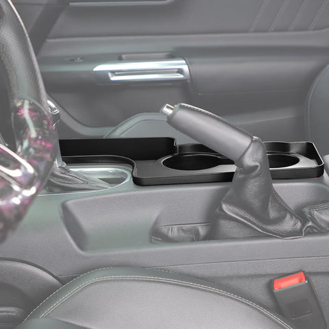 For 2015-2023 Ford Mustang Shifter Storage Box Gear Shift Console Side Tray Organizer