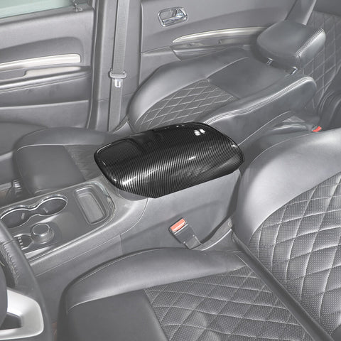 For 2011+ Dodge Durango Central Armrest Box Panel Cover Trim
