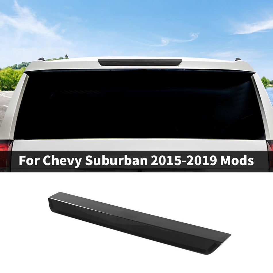For 2015-2019 Chevy Subrban/Tahoe/GMC-YUKON Exterior High Third Brake Light Lamp Trim Cover