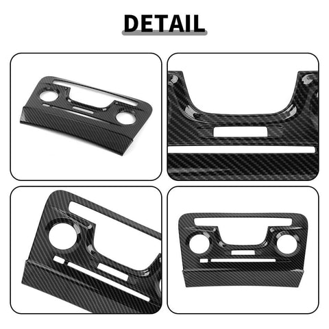 For 2011-2014 Dodge Charger Air Conditioner Control Panel Knob Cover Trim