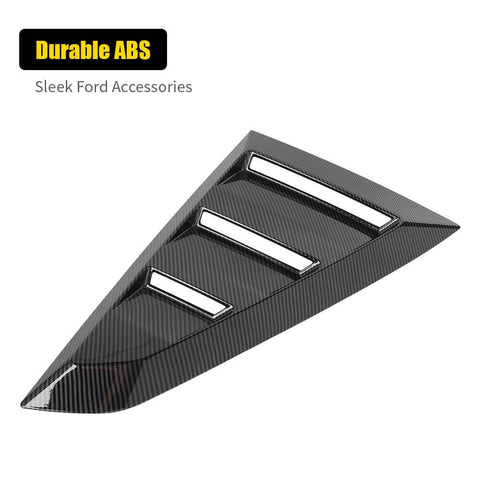 For 2024+ Ford Mustang Car Rear Window Louvers Rear Sun Shade Cover