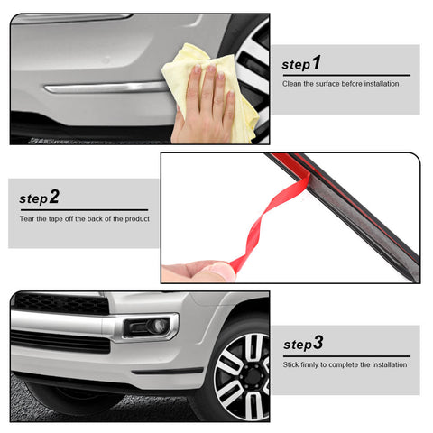 For 2014-2023 Toyota 4Runner Limited Front Bumper Side Protect Trim