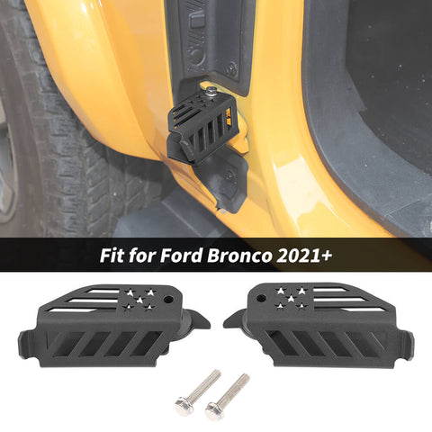 For 2021+ Ford Bronco Car Door Hinge Pedal Foot Pegs Rest Door Step