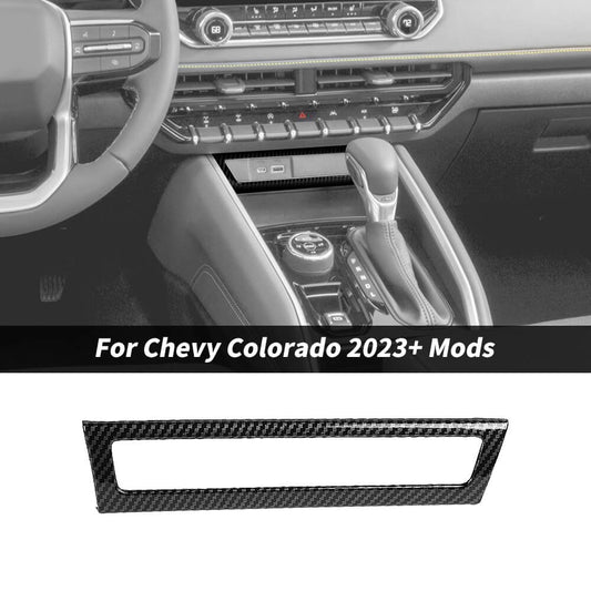 For 2023+ Chevy Colorado/GMC-CANYON Center Console USB Port Socket Panel Frame Trim Cover