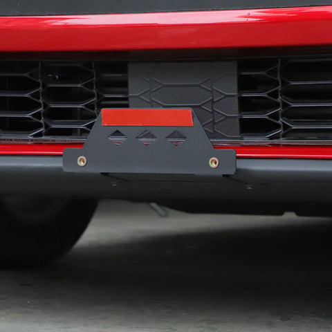 For 2024+ Ford Mustang Front License Plate Frame License Mount Holder