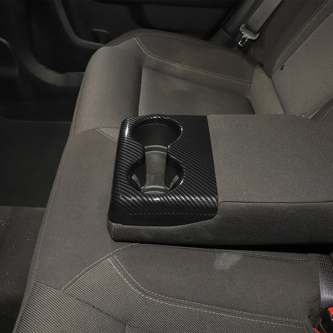 For 2011+ Dodge Charger/300/300C Rear Seat Armrest Cup Holder Trim Cover