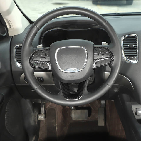 For 2015+ Dodge Challenger Steering Dash Central Console Trim Cover Kit