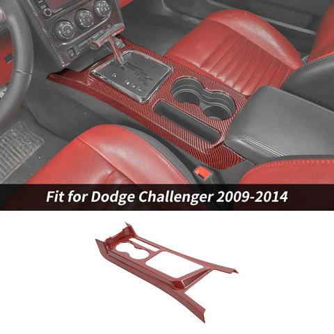 For 2009-2014 Dodge Challenger Center Gear Shift Panel Cover Trim Decor