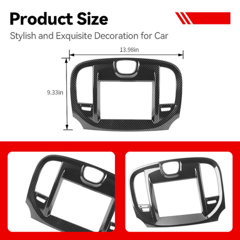 For 2010-2014 Chrysle 300/300C Central Control Navigation Screen Trim Cover