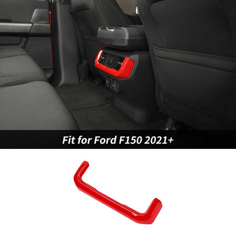 Interior Rear AC Air Vent Outlet Cover Trim Strip For Ford F150 2021+ Accessories | CheroCar