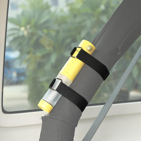 Fit for universal car Soft Top Rear Window Roll-Up Snap Straps