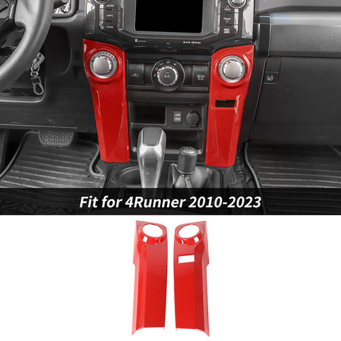 For 2010+ Toyota 4Runner Air Conditioner Center Control Console Cover Trim