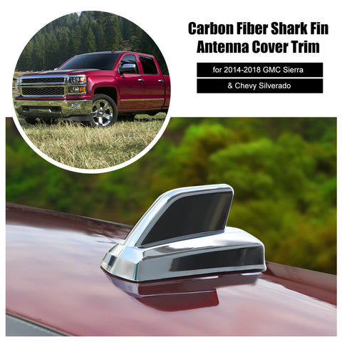 Top Antenna Decor Cover Trim For 2014-18 Chevy Silverado｜CheroCar