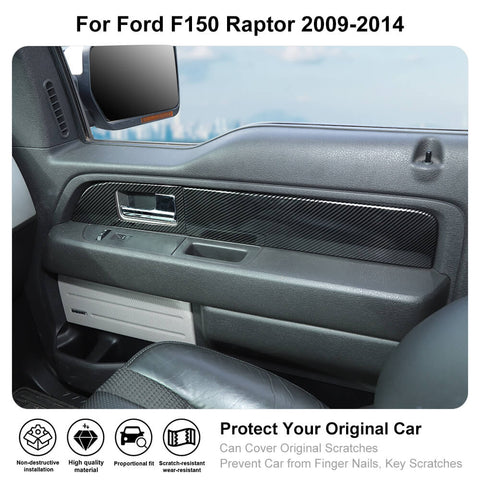 Inner Door Armrest Handle Cover Trim Panel for 2009-2014 Ford F150｜CheroCar