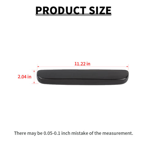 For 2008-2016 Ford F250/F350/F450/F550 Smoked Black High Brake Light Trim Cover