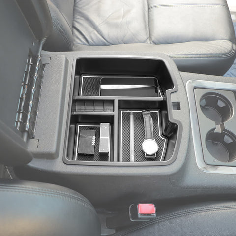 For 2007-2017 Chevy Silverado/Suburban/Avalanche/Tahoe/GMC-YUKON/SIERRA Center Console Armrest Box Storage Box