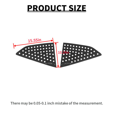 For 2016+ Chevy Camaro Rear Side Window Louver Trim Cover Bezel