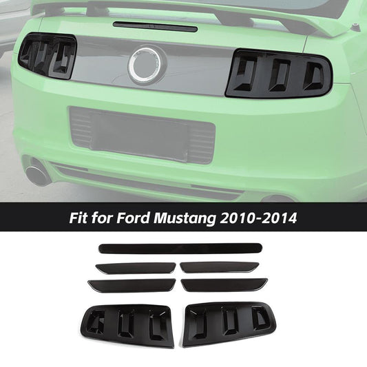 7 x Wheel Brow Light/High Brake Light/Tail Light Decoration For Ford Mustang 2010-2014 Accessories | CheroCar