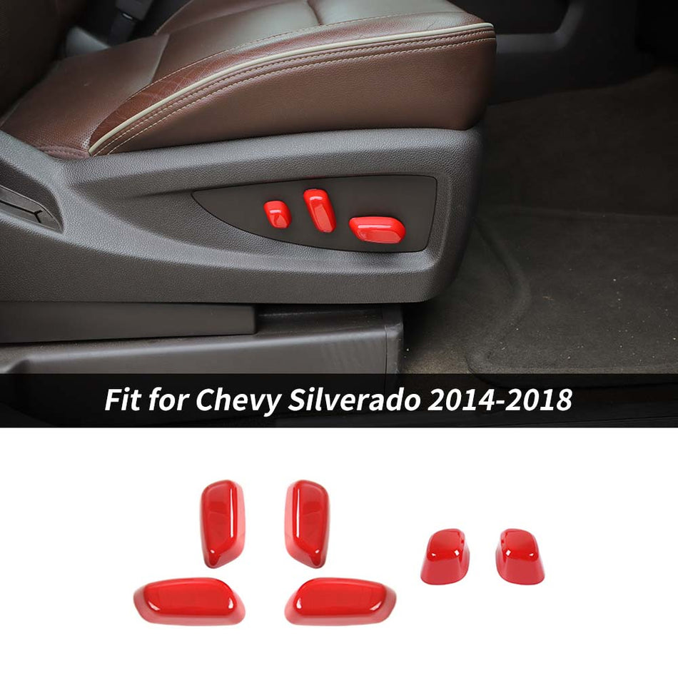 For 2014-2018 Chevy Silverado GMC Sierra Seat Adjust Switch Cover Trim