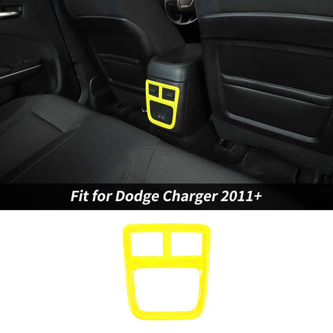 Interior Rear Air Outlet Vent Trim Cover Frame For Dodge Charger/Chrysler 300C 2011+ Accessories | CheroCar