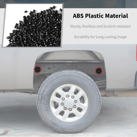 For 2007-2013 Chevy Silverado/GMC-SIERRA Rear Wheel Well Cab Chassis Plug