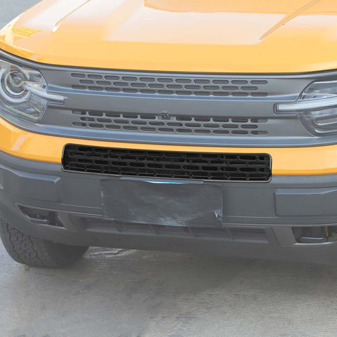 Exterior Front Bumper Lower Grille Trim Cover Decor For Ford Bronco Sport 2021+ Accessories | CheroCar