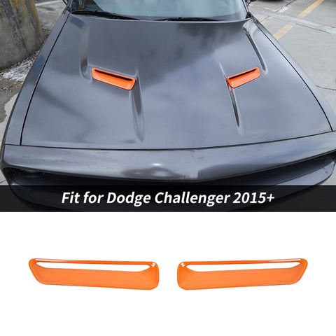 Hood Scoop Air Vent Ring Trim Decor Cover for Dodge Challenger SXT 2015+ Accessories｜CheroCar