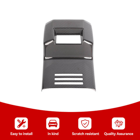 For 2024+ 4Runner Rear Center Exhaust Air Vent Panel Trim Cover