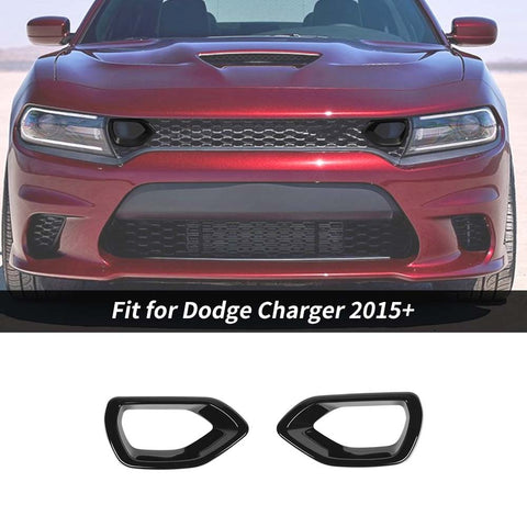 Front Bumper Center Grille Trim For 2015+ Dodge Charger Accessories｜CheroCar