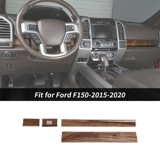 For 2015-2020 Ford F150 Center Console Dash Strips Trim Cover