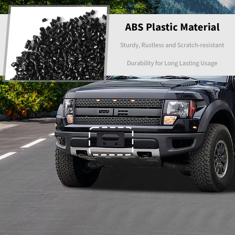 For 2009-2014 Ford F150 Front Bumper License Plate Holde Frame