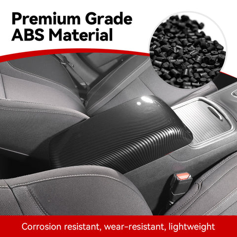 For 2011+ Dodge Charger/Chrysler 300C Armrest Box Panel Decor Trim Cover