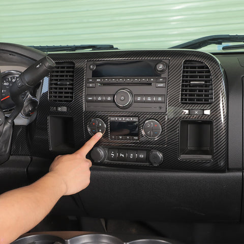 For 2007-2013 Chevy Silverado/GMC SIERRA Center Console Vent Dash Trim Cover