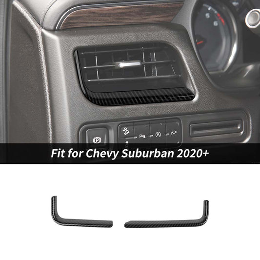 Center Console Side Air Vent AC Outlet Cover Trim For Chevy Suburban 2020+/Tahoe/GMC YUKON 2021+ Accessories | CheroCar