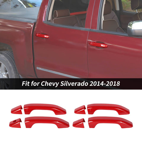 For 2014-2018 Chevy Silverado/ GMC Sierra Exterior Door Handle Cover Trim Decor