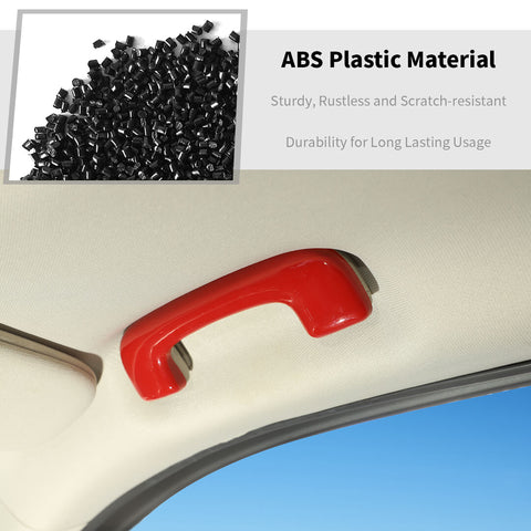 For 2011+ Dodge Durango Interior Roof Top Grab Bar Handle Trim Cover