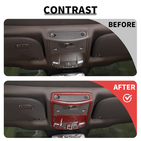 For 2015-2020 Ford F150 2 x Car Front Reading Light Lamp Panel Trim Cover